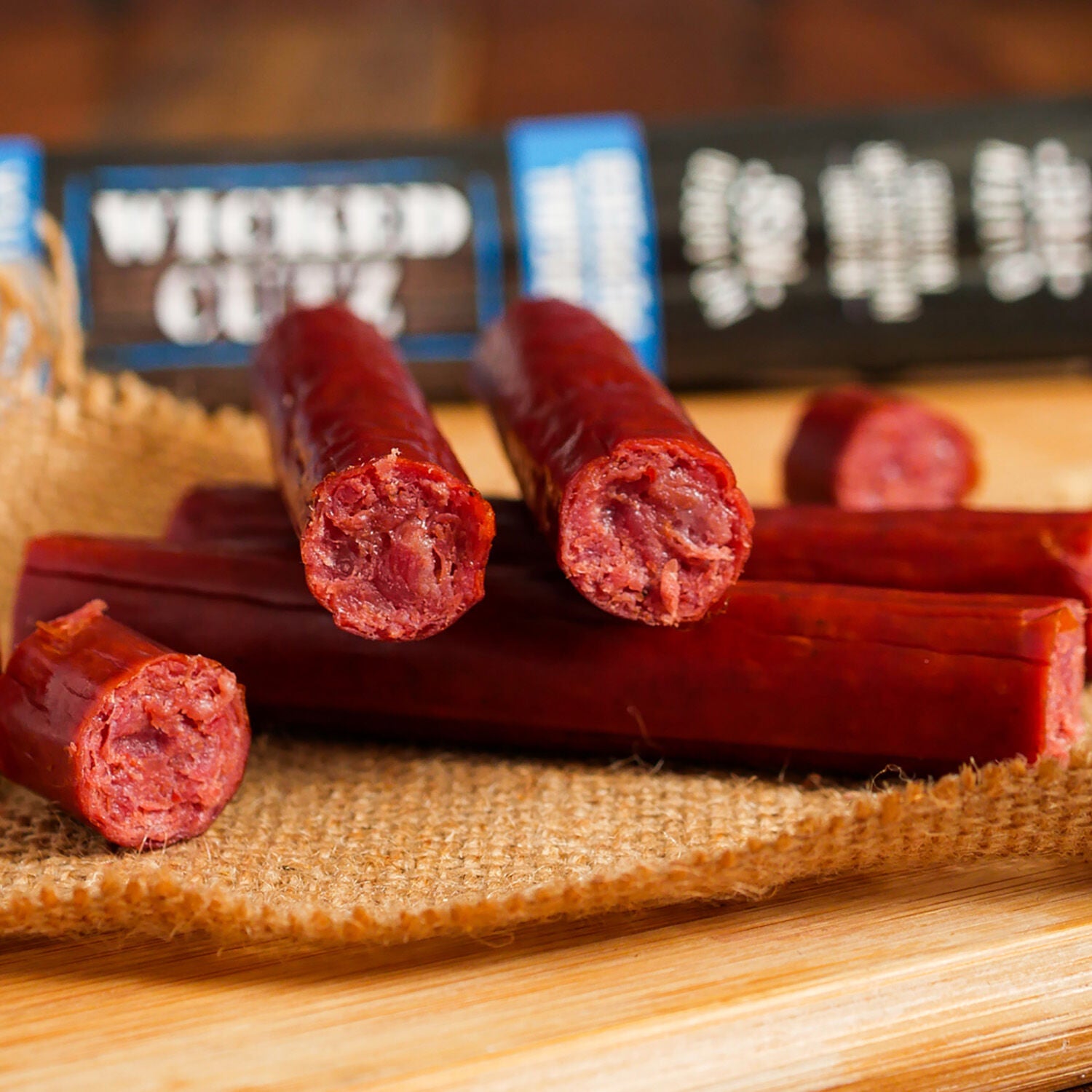 586703 Wicked Cutz Buy Wicked Cutz Beef Sticks a wickedly awesome high
